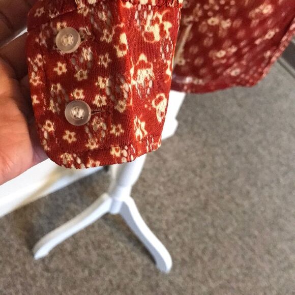 Multicolor Vintage J.Mohilet Women Blouse Size S - Picture 8 of 15